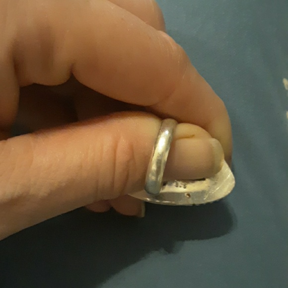 New Sugar Druzy Window Druzy 925 Silver Ring. - Picture 4 of 4